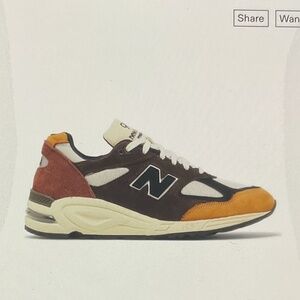 Brand New - New Balance 990s in neutral multi colors - Size M 5